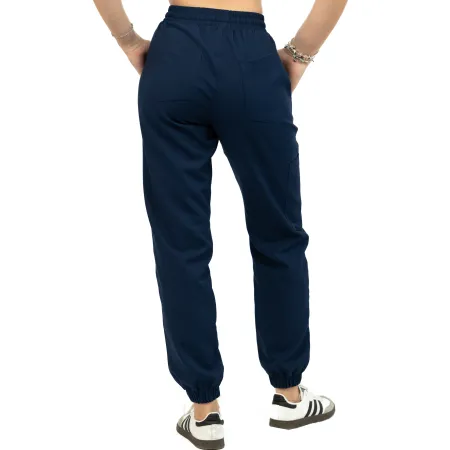 Spodnie medyczne SCRUBS MEDI TEDDY - LLEVANTI NAVI CALM